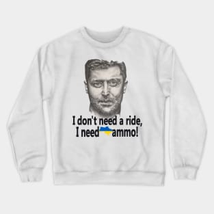 I stand with Ukraine! Crewneck Sweatshirt